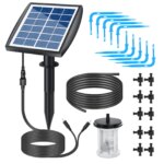 Arrosage automatique solaire goutte à goutte et minuterie