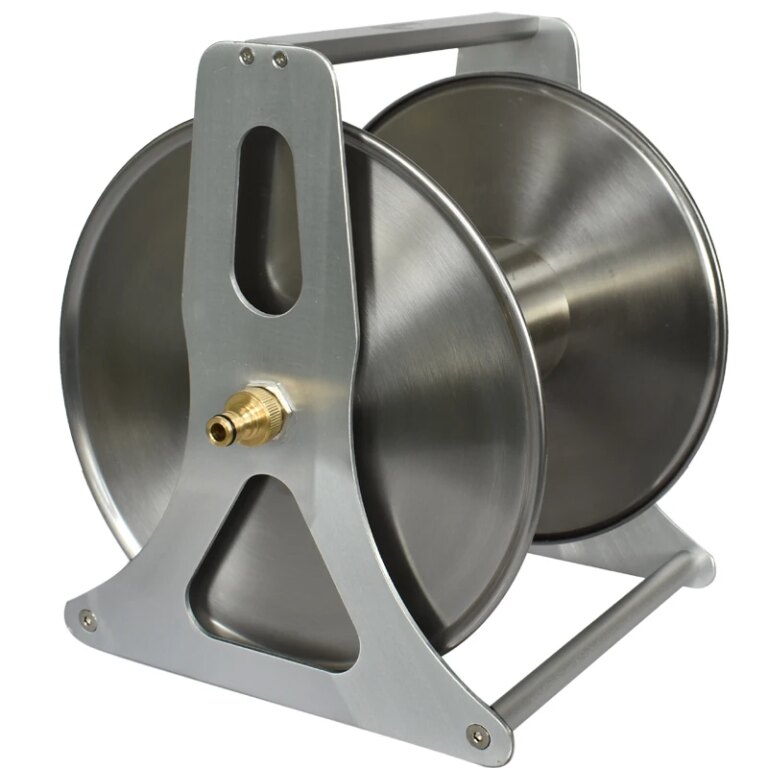 Enrouleur De Tuyaux D'Arrosage En PVC Renforcé Anti-Torsion (100 Mètres