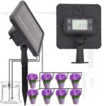 Kit d'arrosage automatique goutte à goutte système solaire