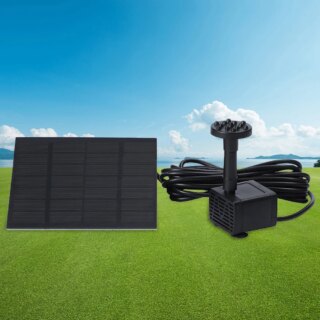 Pompe à arrosage solaire avec 6 buses