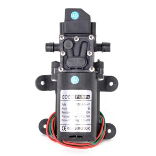 Pompe à eau noir avec 1 fil rouge